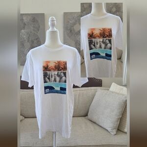 Reef Culture Graphic T-shirt Sz Lg